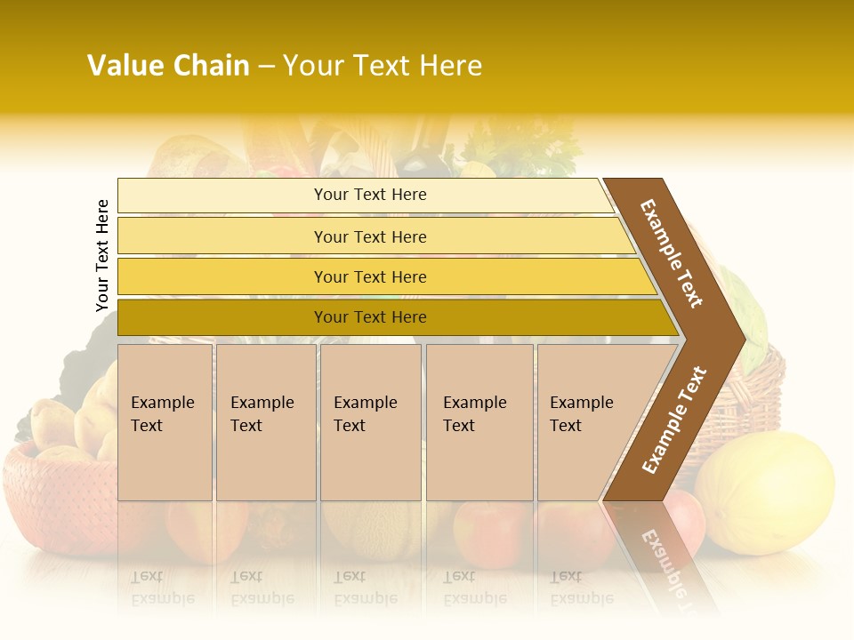 Market Ingredient Vegetable PowerPoint Template
