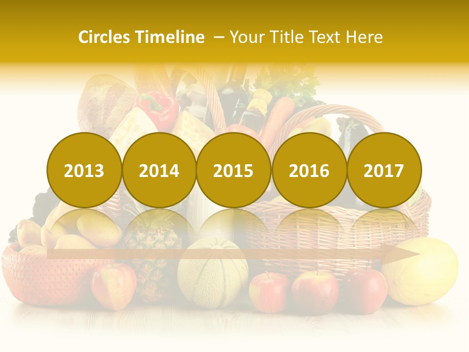 Market Ingredient Vegetable PowerPoint Template