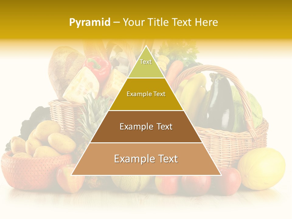 Market Ingredient Vegetable PowerPoint Template