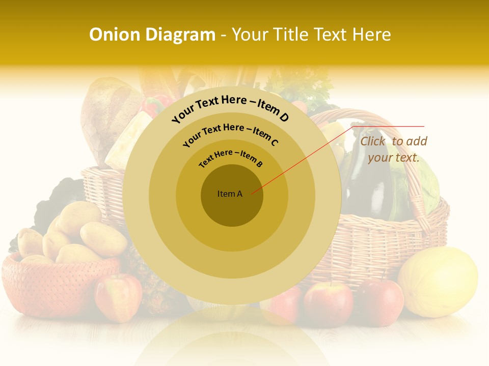 Market Ingredient Vegetable PowerPoint Template
