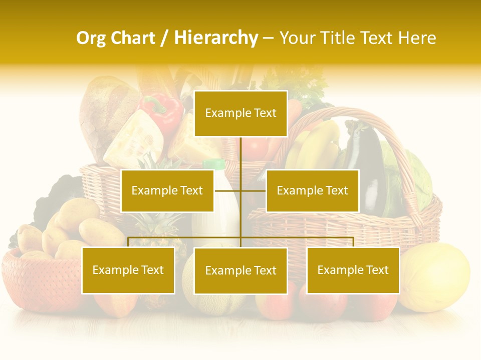 Market Ingredient Vegetable PowerPoint Template