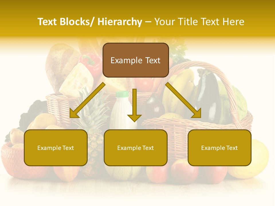 Market Ingredient Vegetable PowerPoint Template