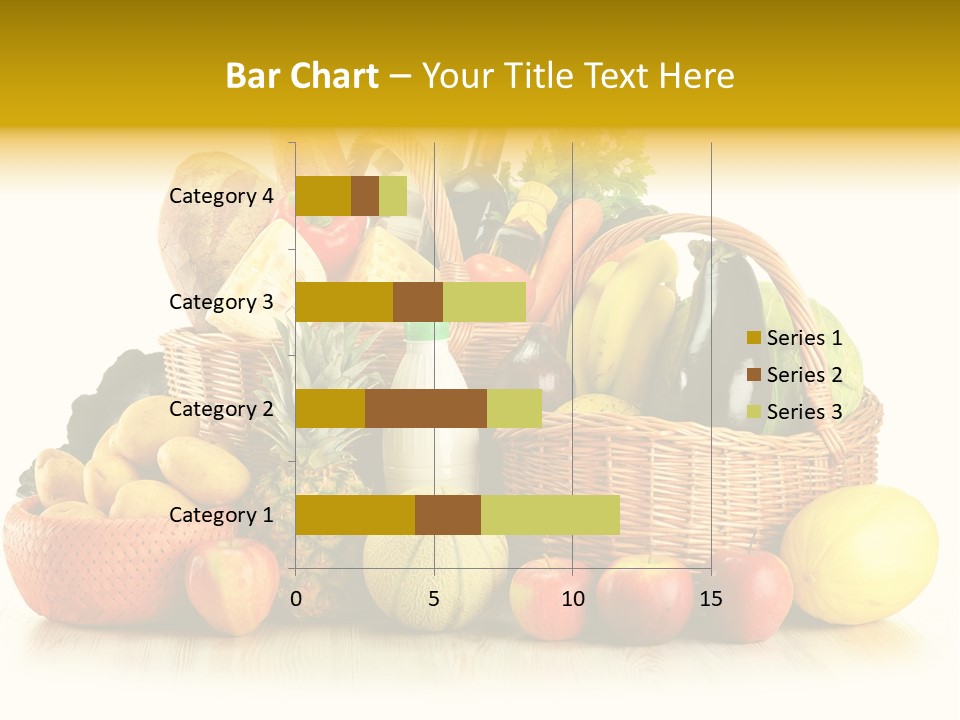 Market Ingredient Vegetable PowerPoint Template