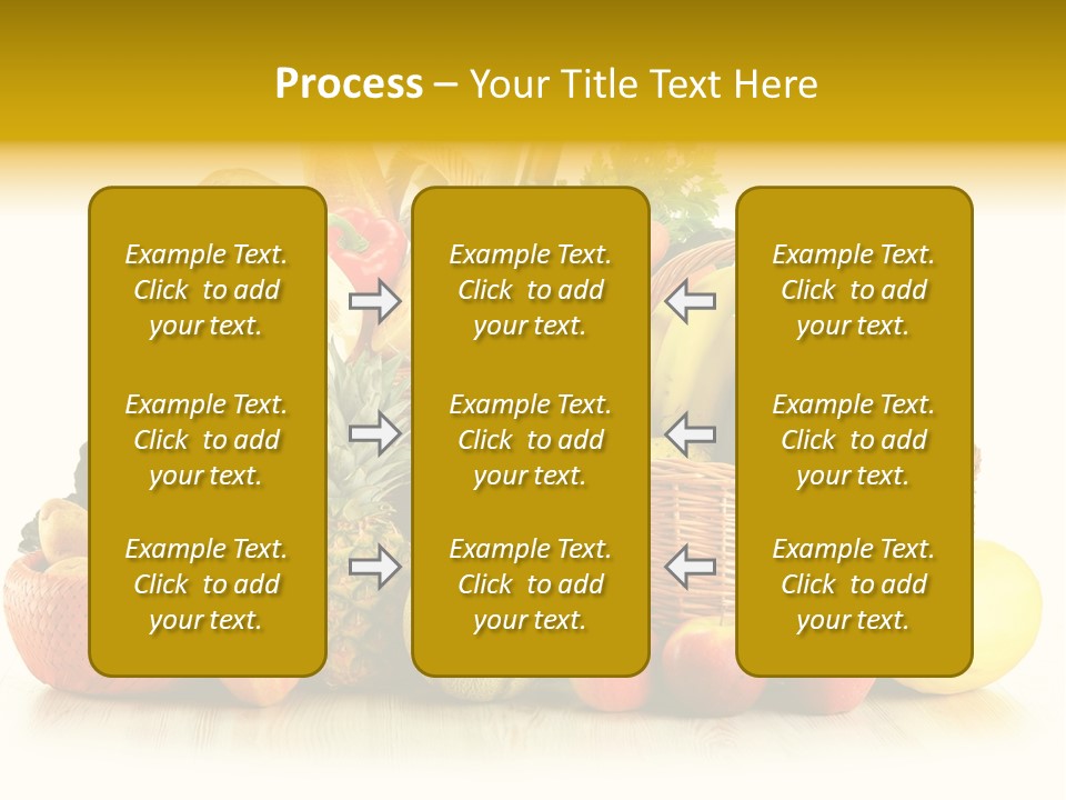 Market Ingredient Vegetable PowerPoint Template