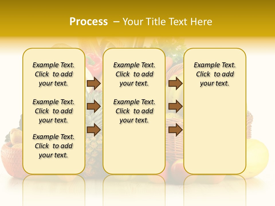 Market Ingredient Vegetable PowerPoint Template