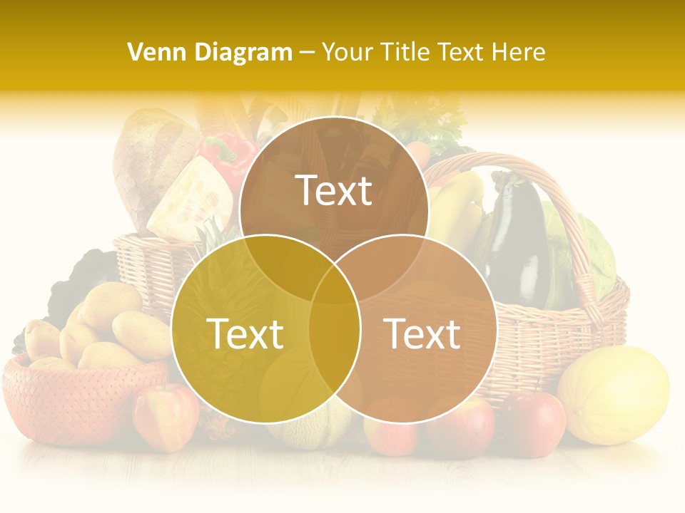 Market Ingredient Vegetable PowerPoint Template