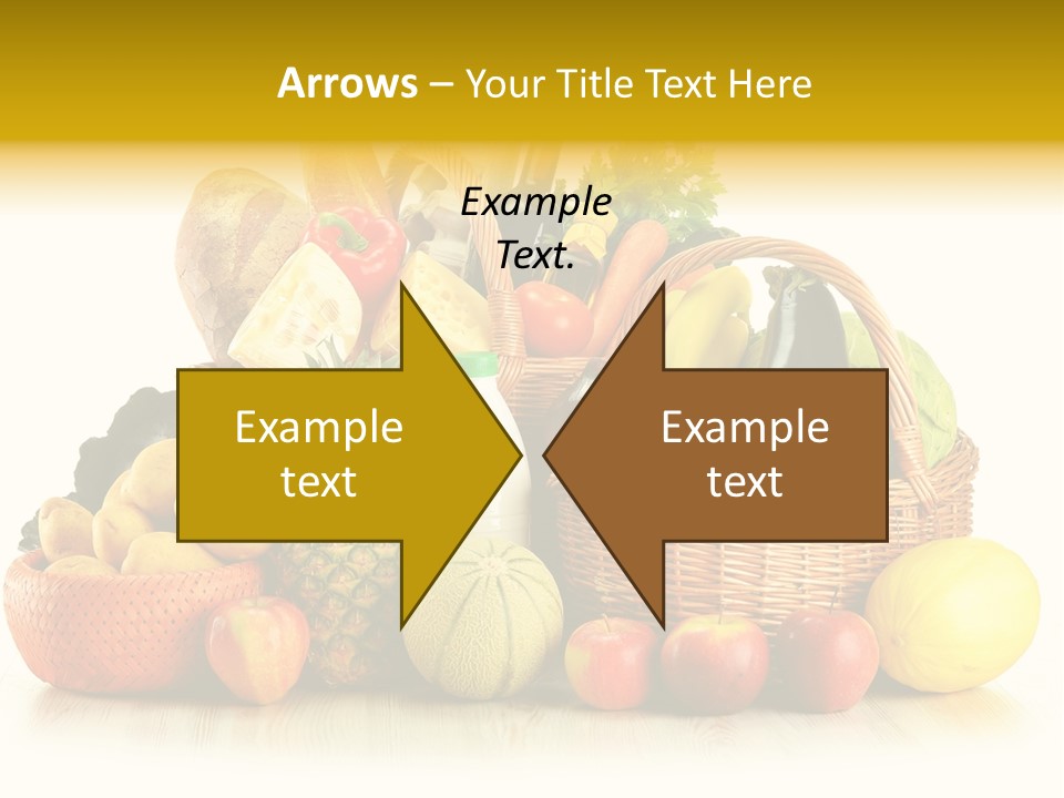 Market Ingredient Vegetable PowerPoint Template