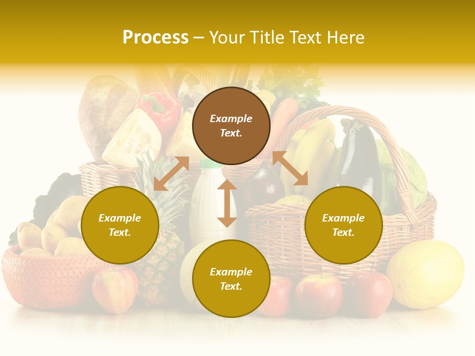 Market Ingredient Vegetable PowerPoint Template