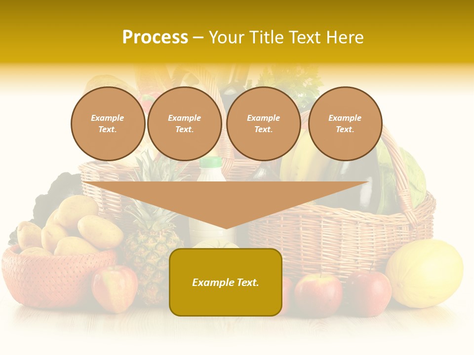 Market Ingredient Vegetable PowerPoint Template