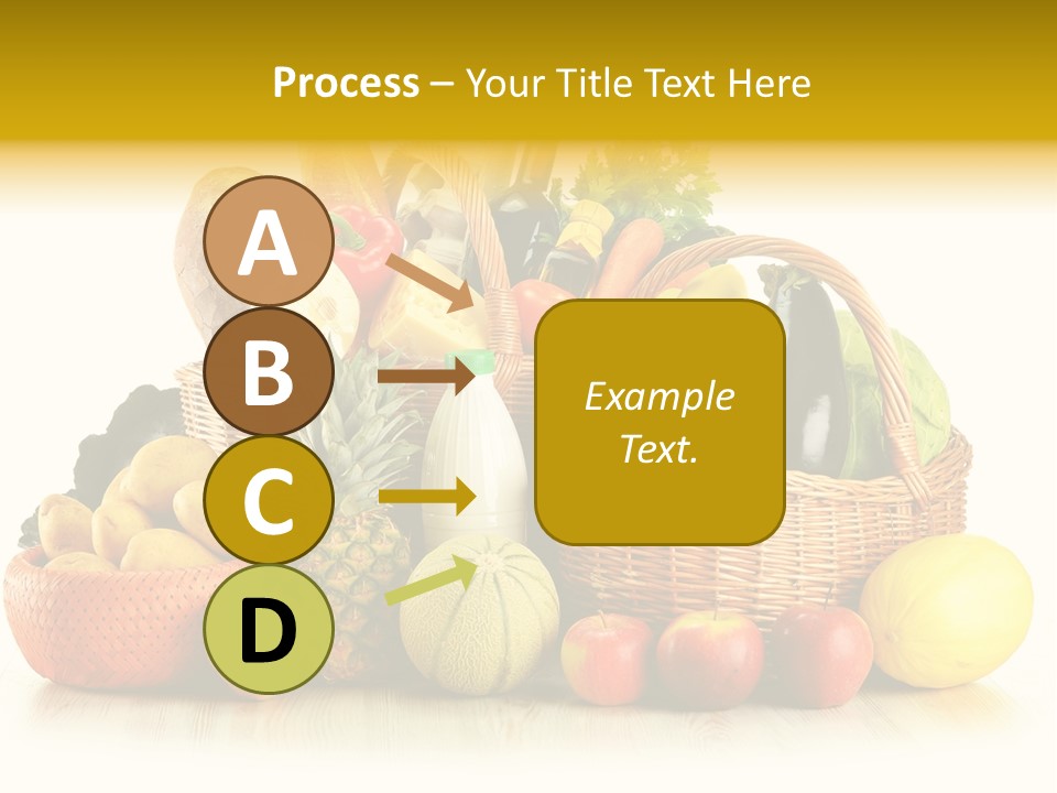 Market Ingredient Vegetable PowerPoint Template