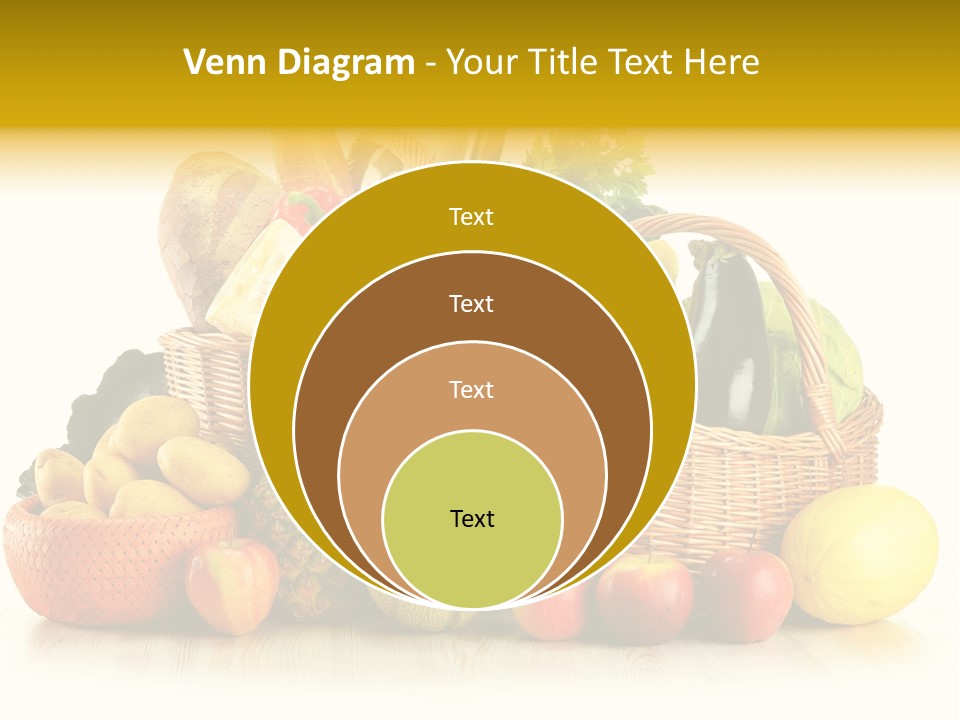 Market Ingredient Vegetable PowerPoint Template
