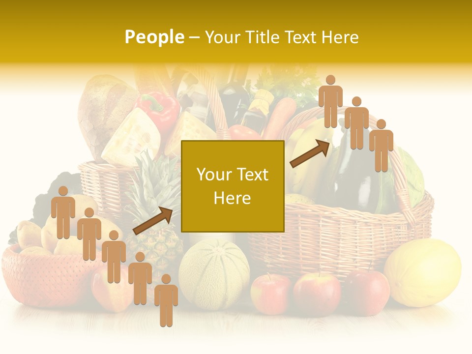 Market Ingredient Vegetable PowerPoint Template