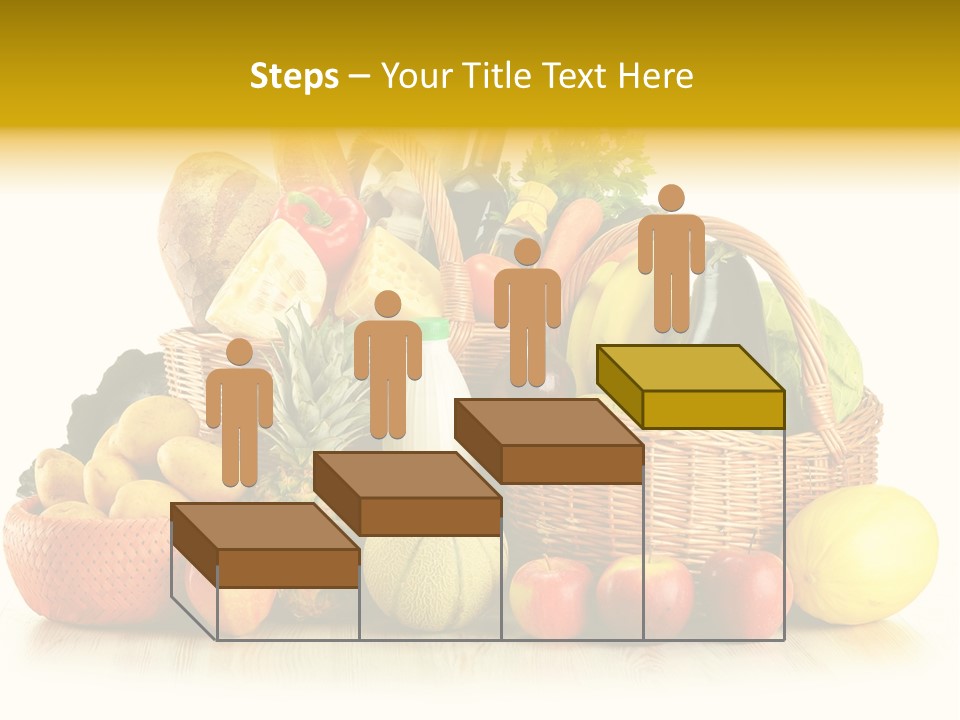 Market Ingredient Vegetable PowerPoint Template