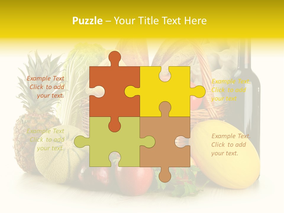 Melon Spice Organic PowerPoint Template