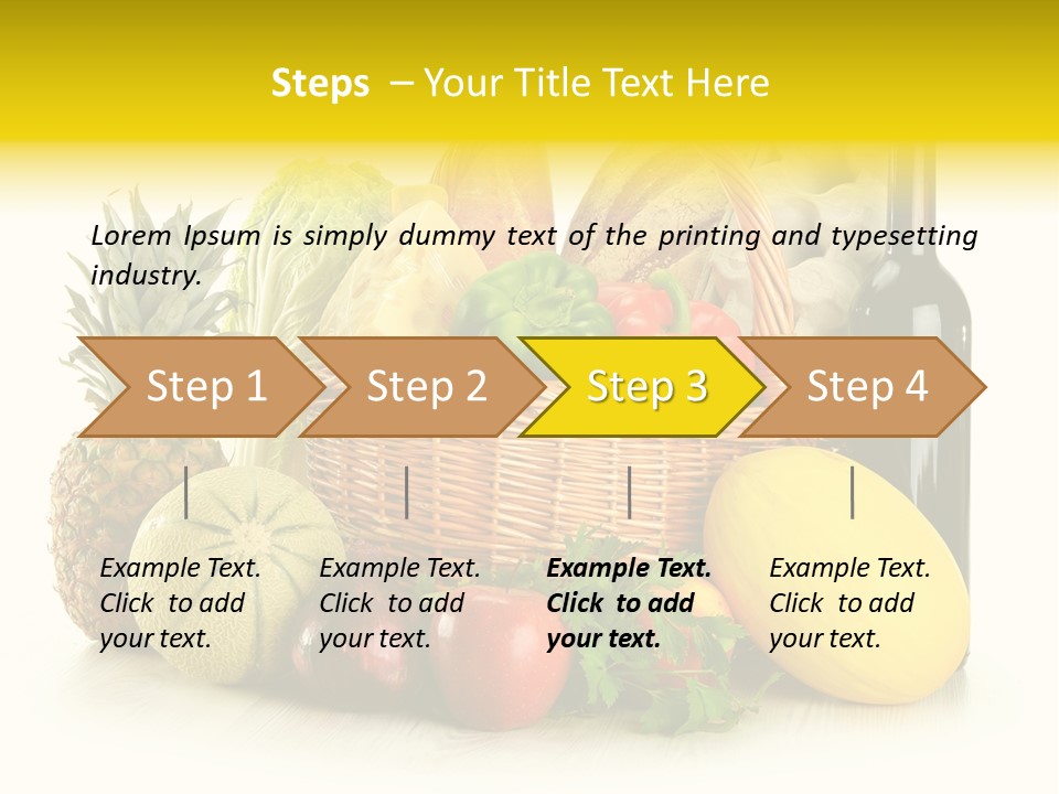 Melon Spice Organic PowerPoint Template