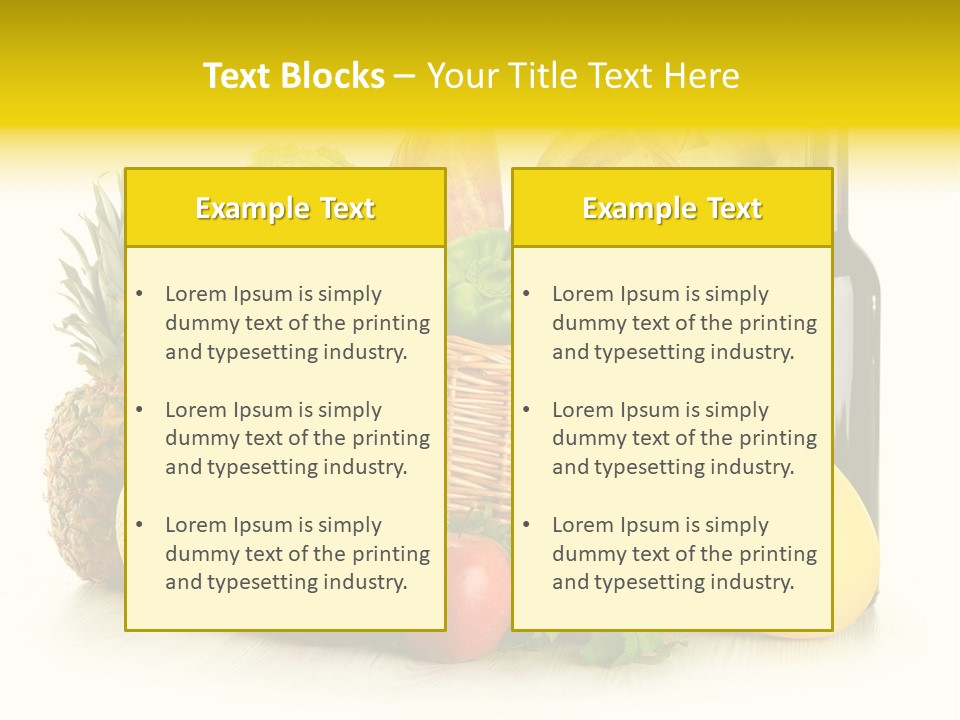 Melon Spice Organic PowerPoint Template