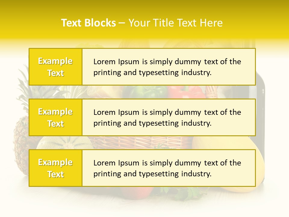 Melon Spice Organic PowerPoint Template
