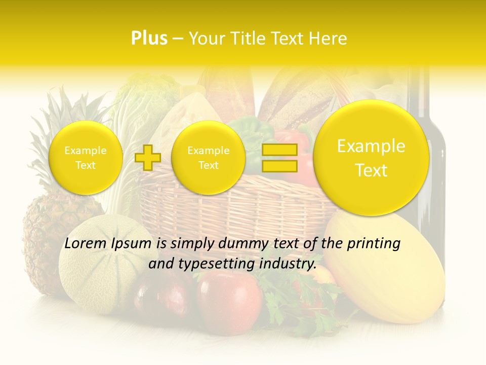 Melon Spice Organic PowerPoint Template