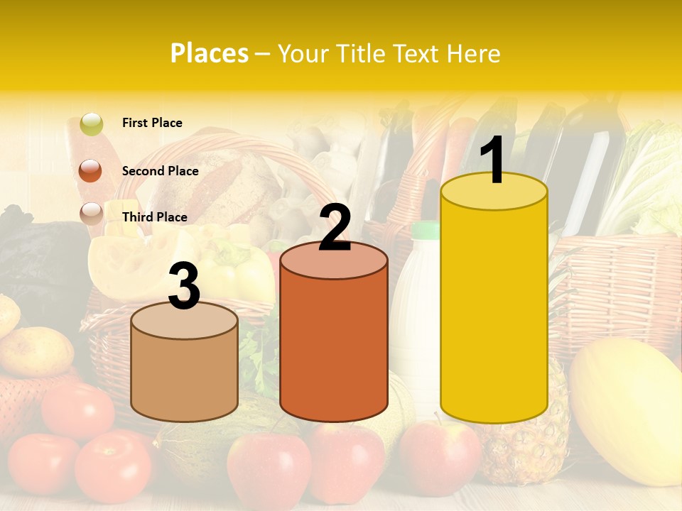 Plant Zucchini Parsley PowerPoint Template