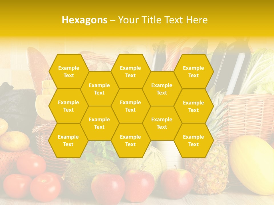 Plant Zucchini Parsley PowerPoint Template