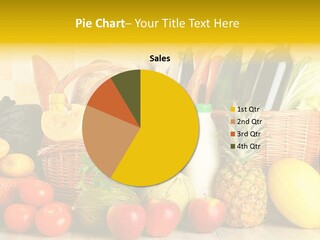 Plant Zucchini Parsley PowerPoint Template