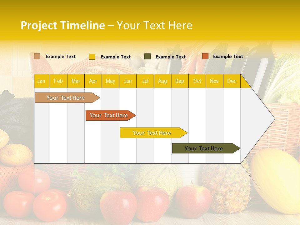 Plant Zucchini Parsley PowerPoint Template