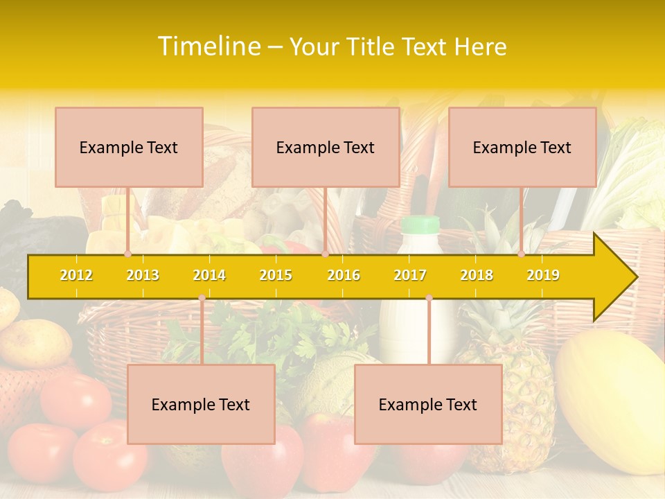 Plant Zucchini Parsley PowerPoint Template