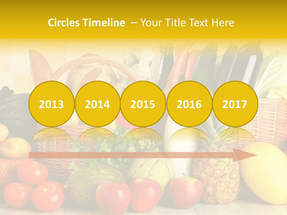 Plant Zucchini Parsley PowerPoint Template