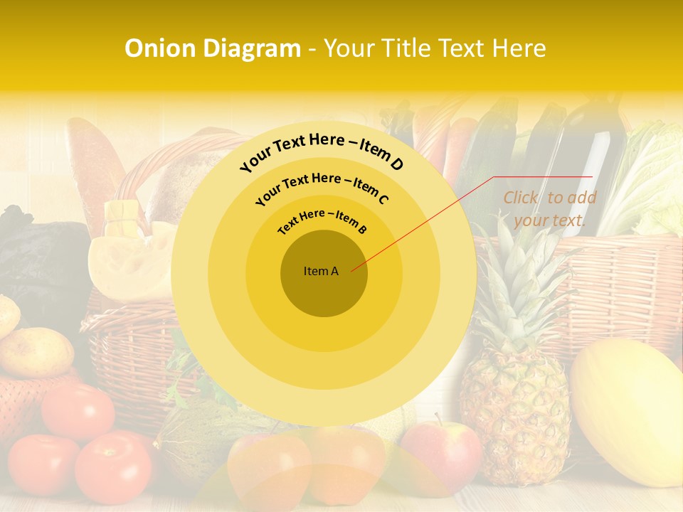 Plant Zucchini Parsley PowerPoint Template