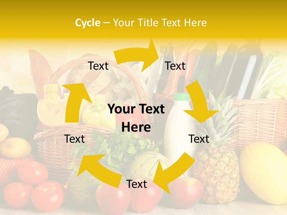 Plant Zucchini Parsley PowerPoint Template