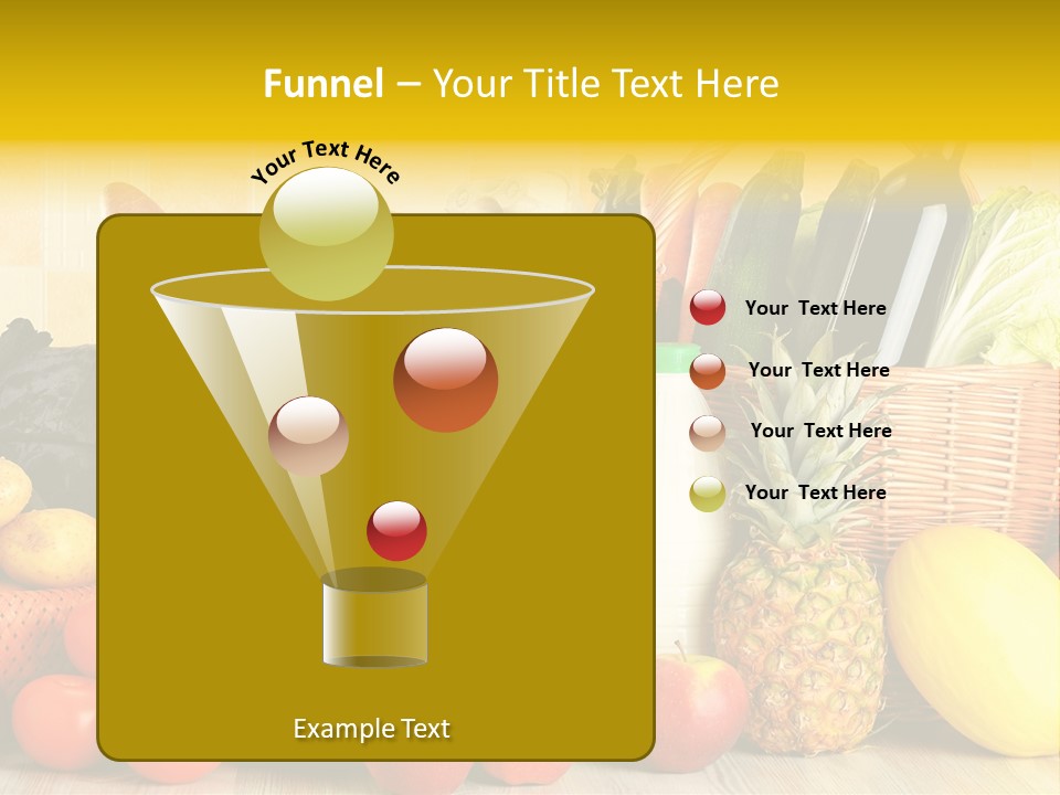 Plant Zucchini Parsley PowerPoint Template