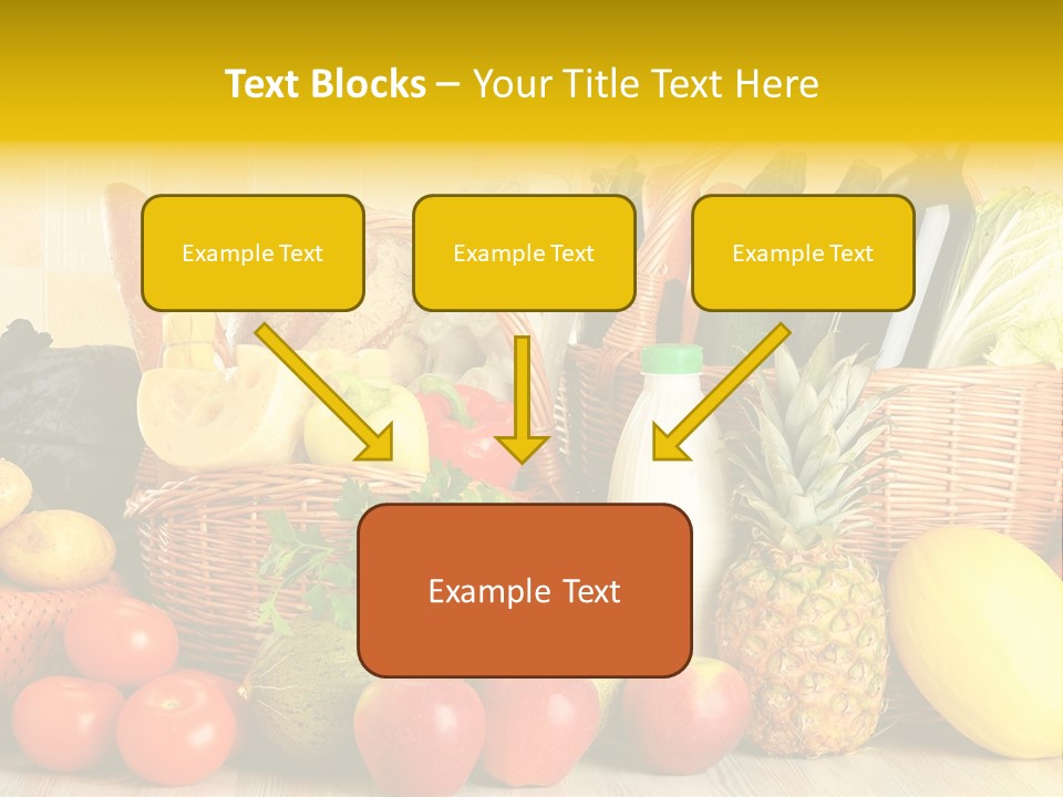 Plant Zucchini Parsley PowerPoint Template