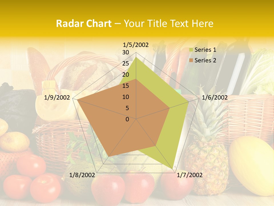 Plant Zucchini Parsley PowerPoint Template