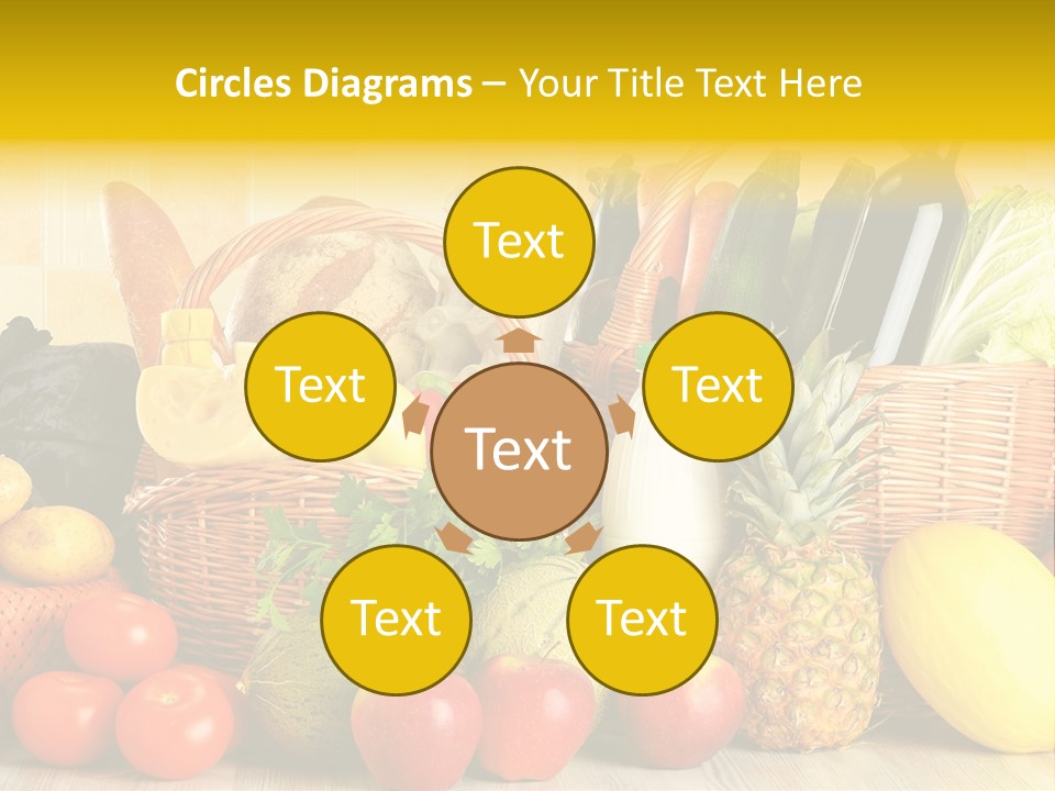 Plant Zucchini Parsley PowerPoint Template