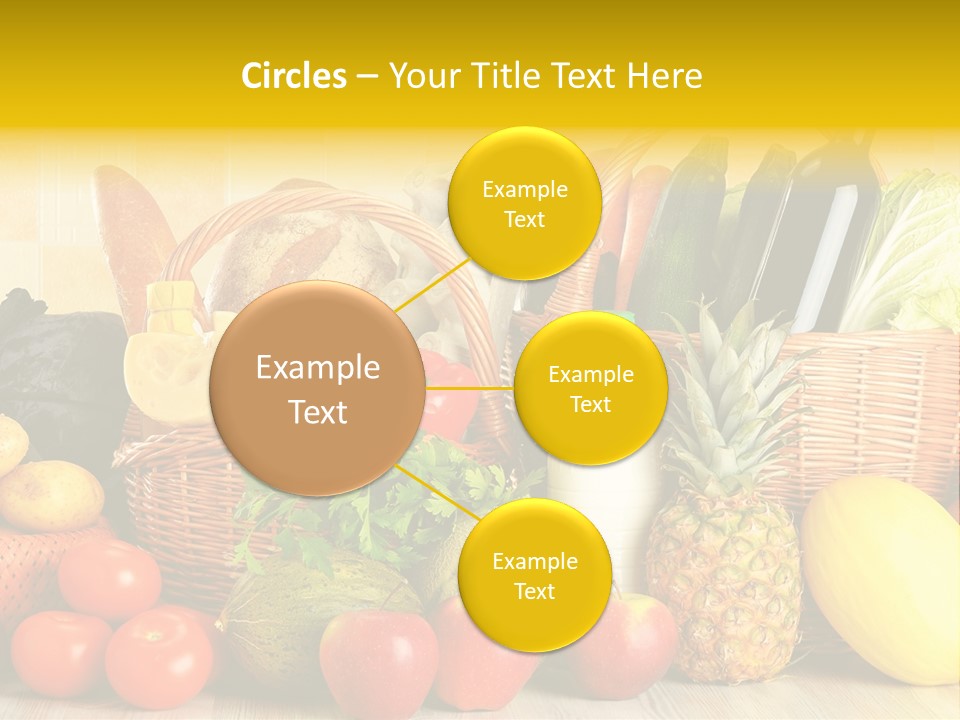 Plant Zucchini Parsley PowerPoint Template
