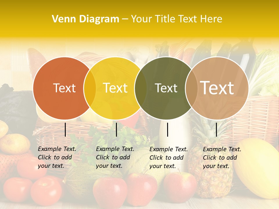 Plant Zucchini Parsley PowerPoint Template