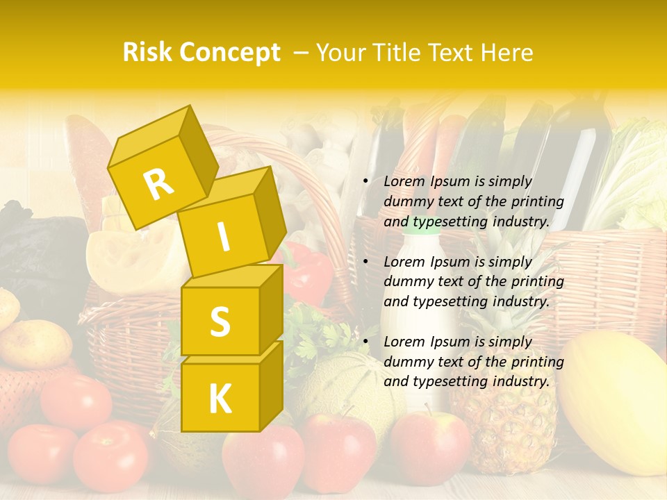 Plant Zucchini Parsley PowerPoint Template