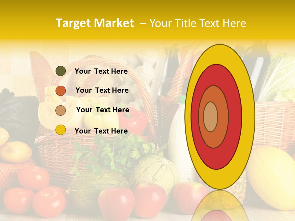 Plant Zucchini Parsley PowerPoint Template