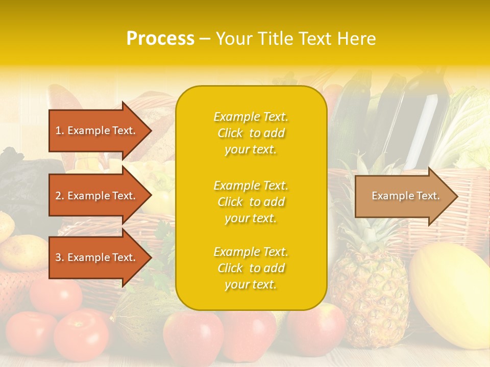 Plant Zucchini Parsley PowerPoint Template