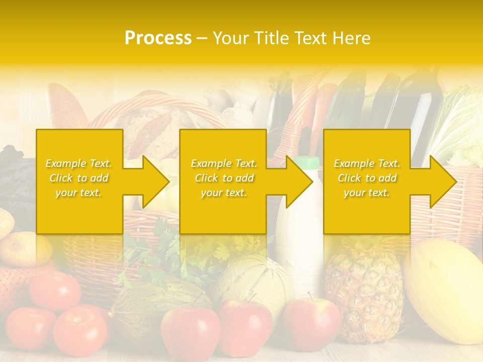 Plant Zucchini Parsley PowerPoint Template