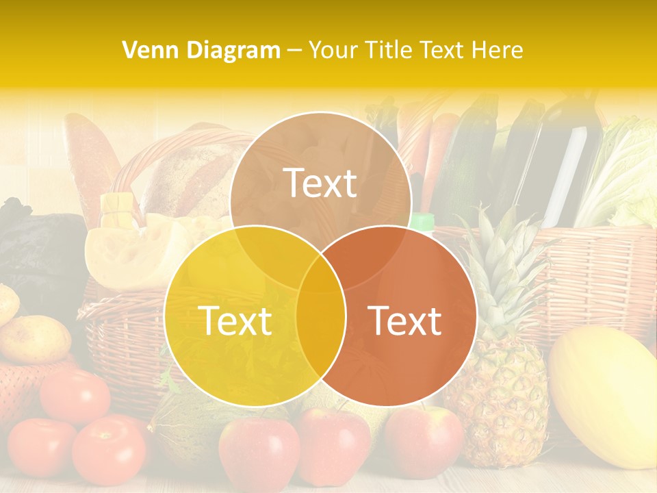Plant Zucchini Parsley PowerPoint Template