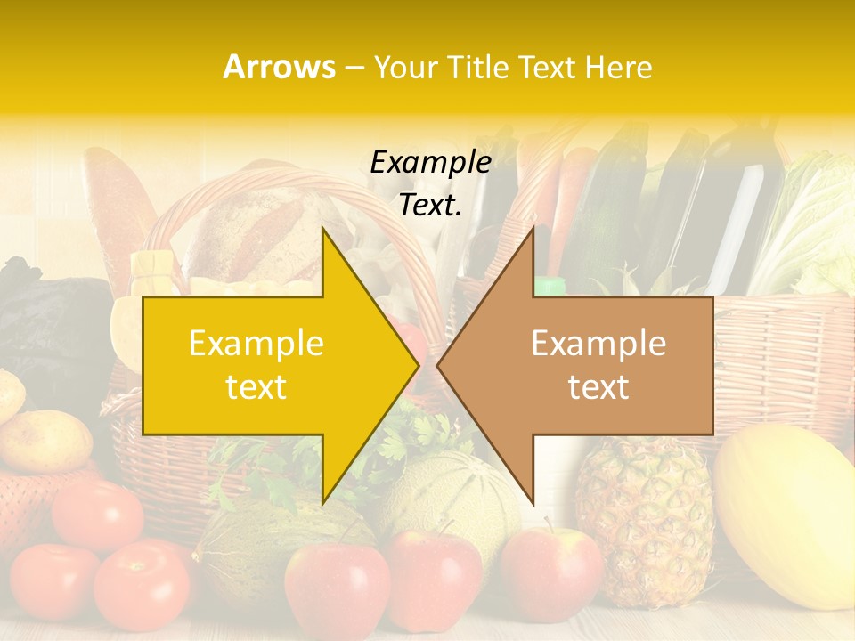 Plant Zucchini Parsley PowerPoint Template