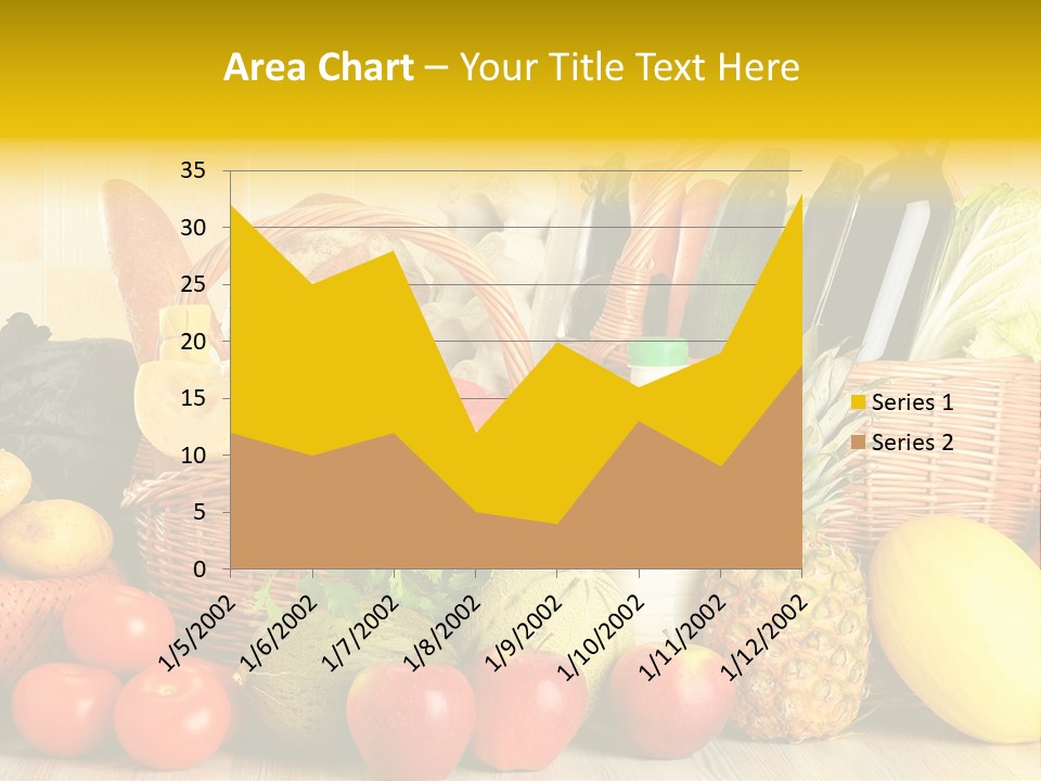 Plant Zucchini Parsley PowerPoint Template