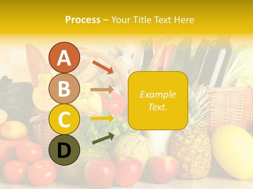 Plant Zucchini Parsley PowerPoint Template