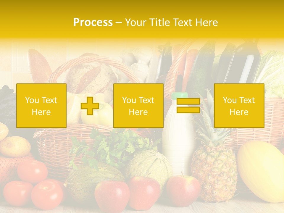 Plant Zucchini Parsley PowerPoint Template