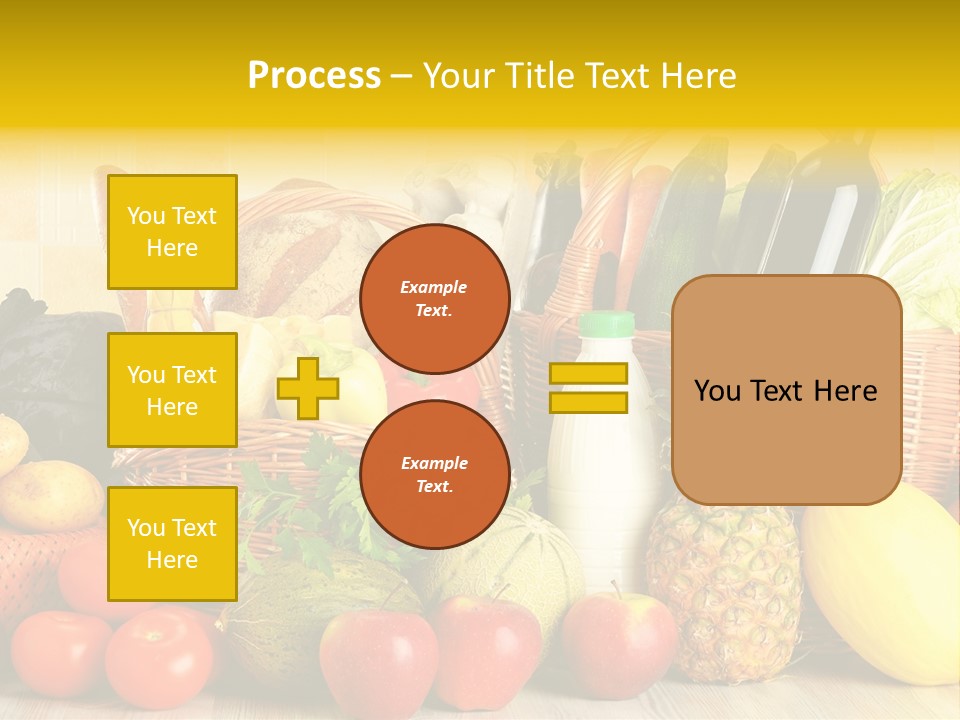 Plant Zucchini Parsley PowerPoint Template