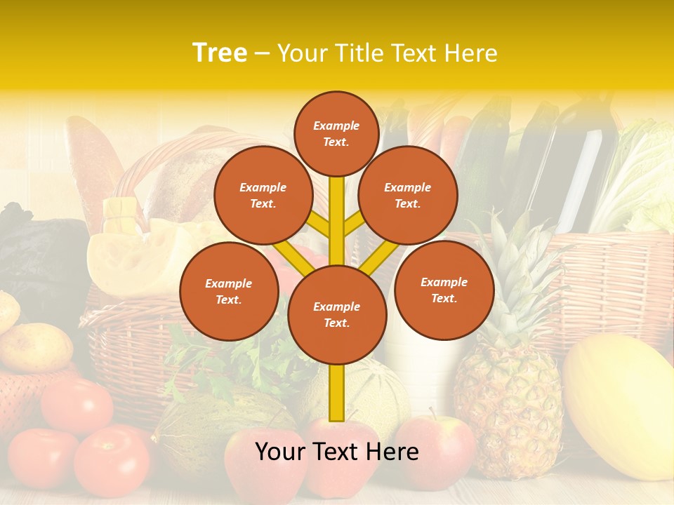 Plant Zucchini Parsley PowerPoint Template