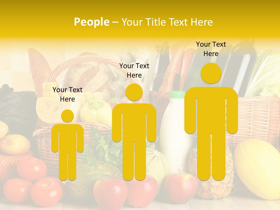 Plant Zucchini Parsley PowerPoint Template