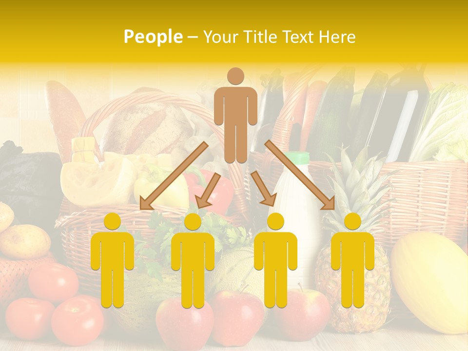 Plant Zucchini Parsley PowerPoint Template