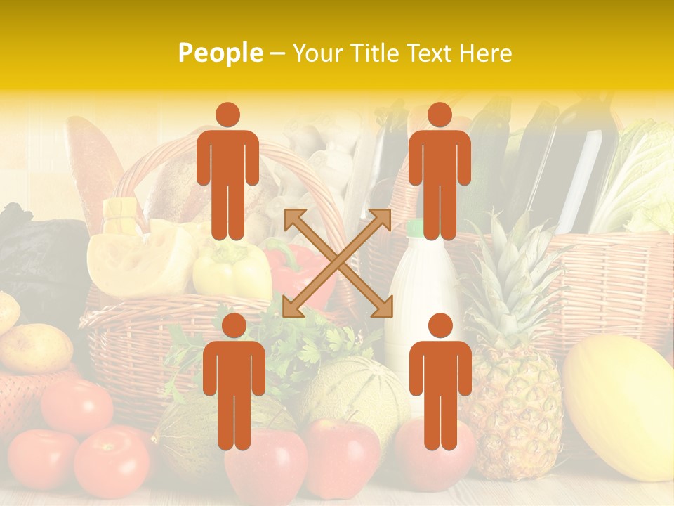 Plant Zucchini Parsley PowerPoint Template